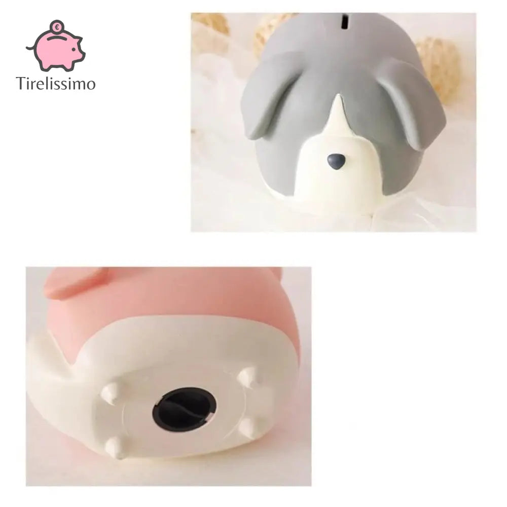 Chien Plastique Tirelire