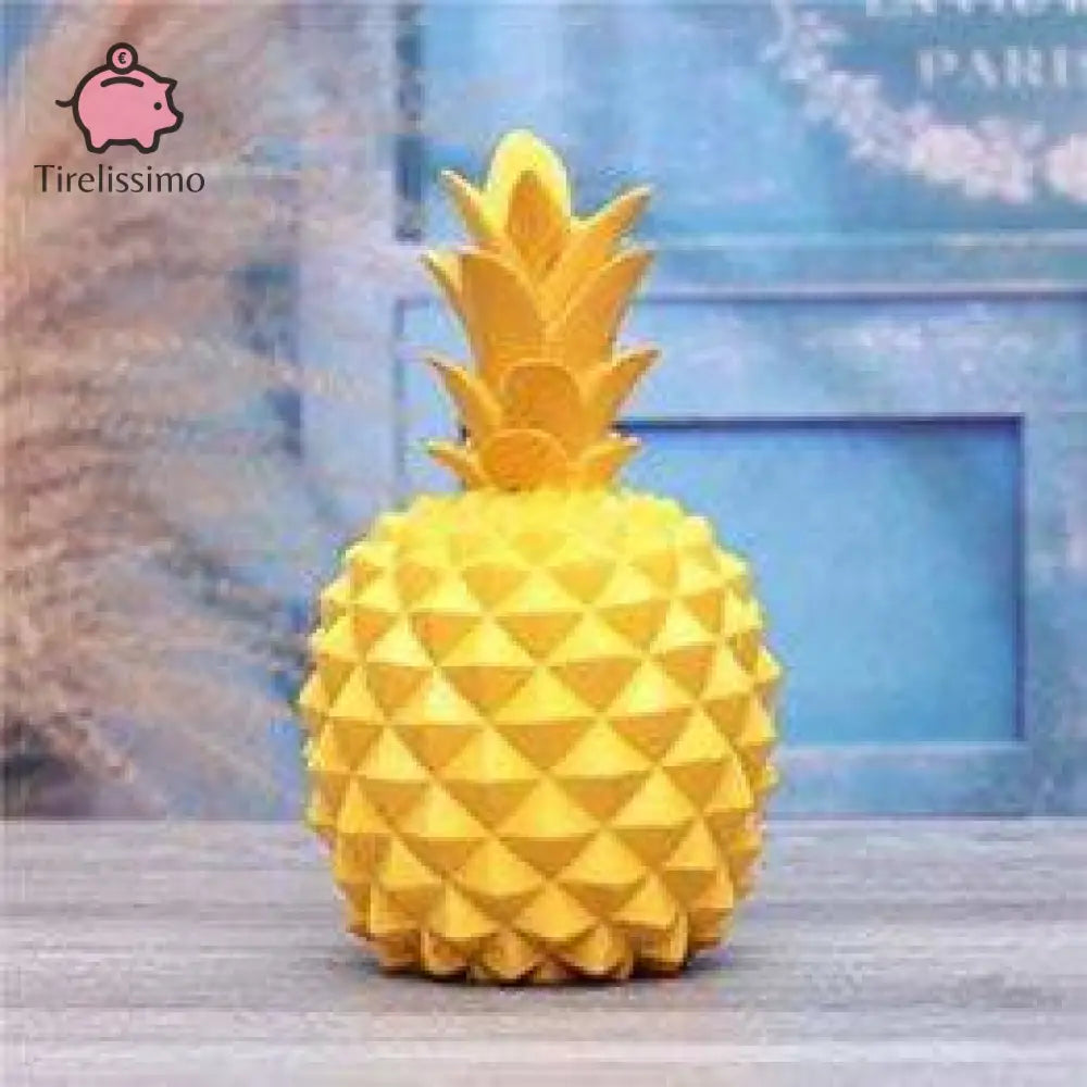 Tirelire Ananas Jaune