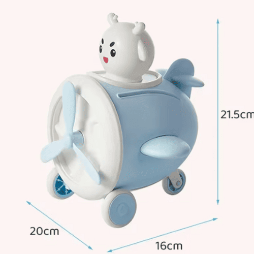 Tirelire Avion Enfant