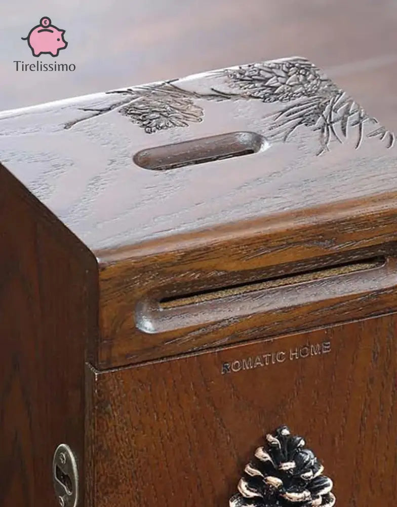 Tirelire Bois Brut