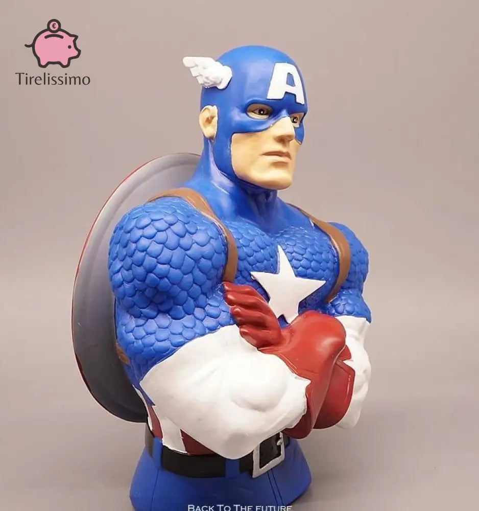 Tirelire Buste Captain America
