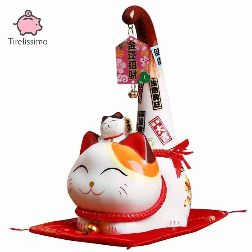 Tirelire Chat Chinois