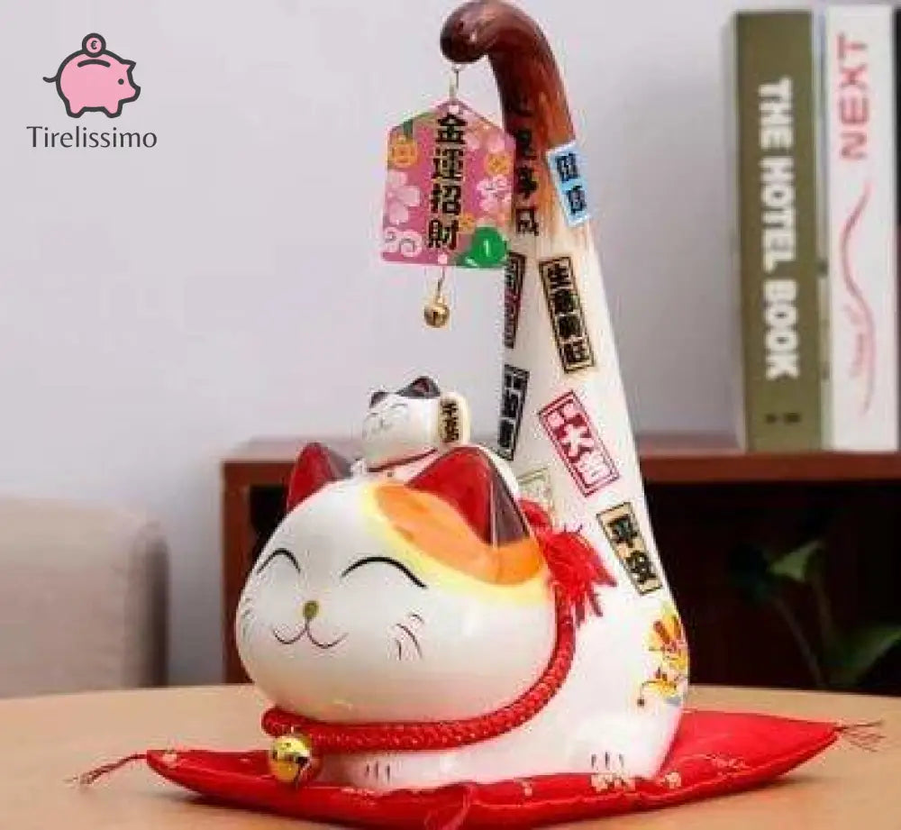 Tirelire Chat Chinois