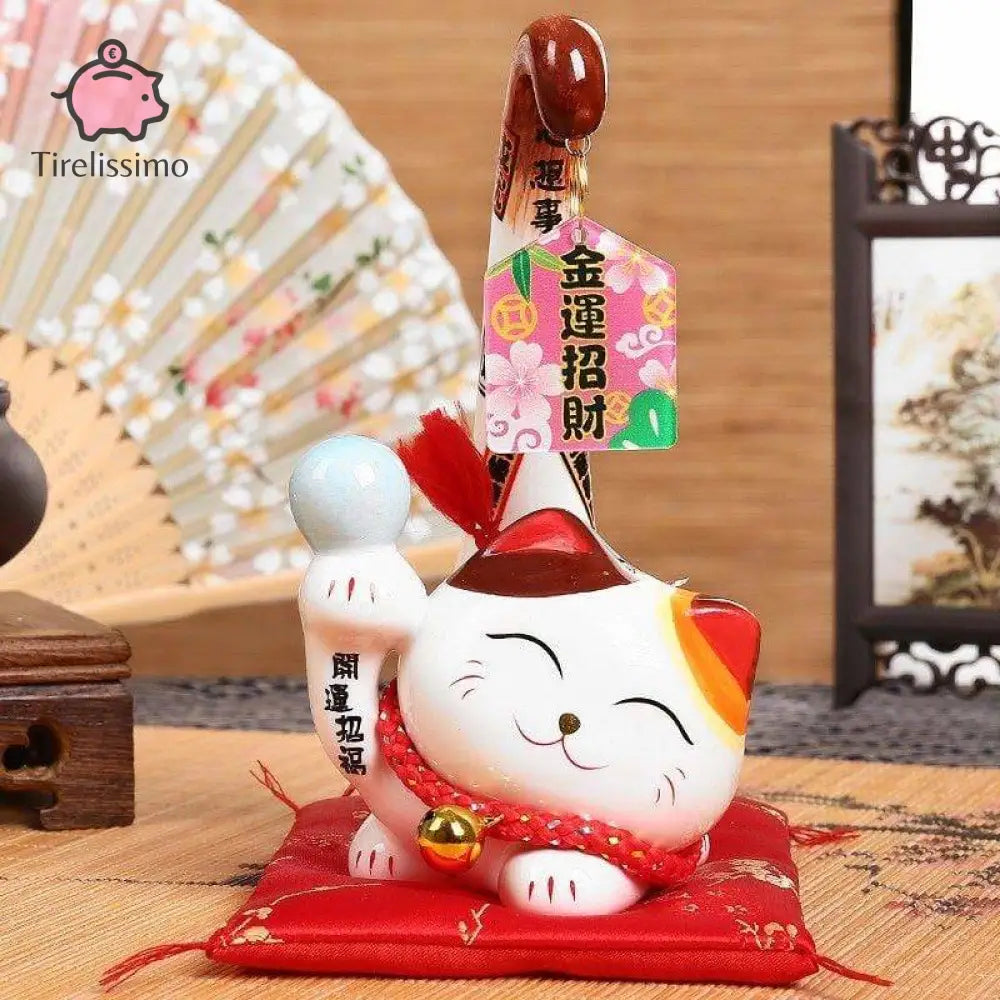 Tirelire Chat Chinois