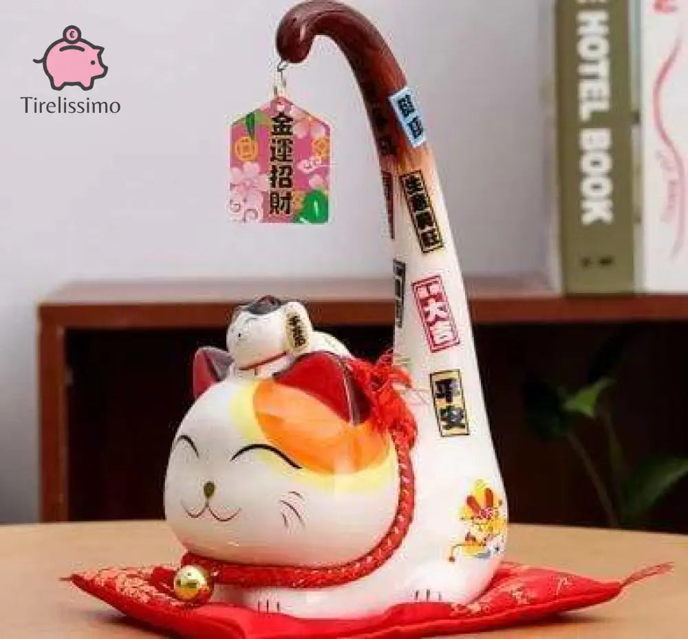Tirelire Chat Chinois Grande