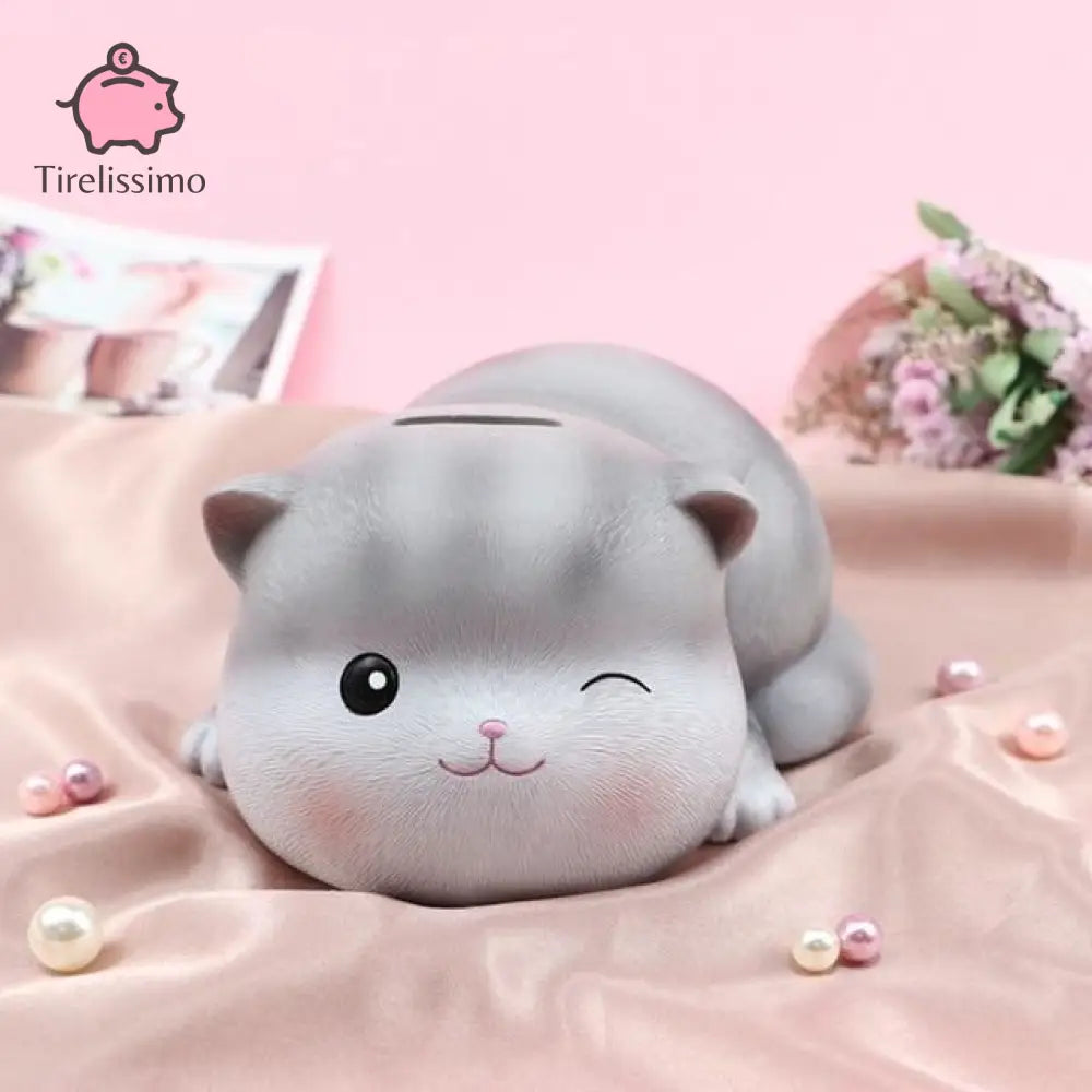 Tirelire Chat Pardeur D