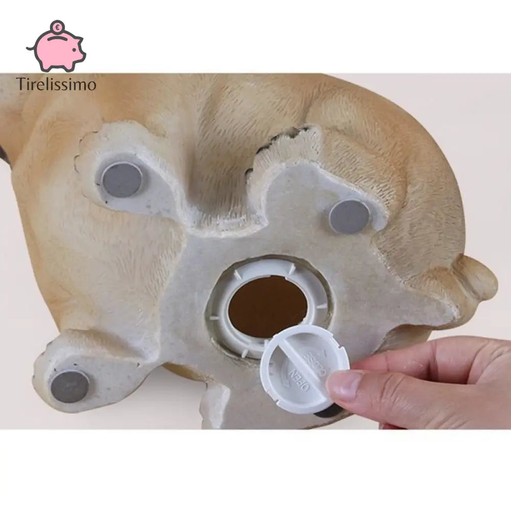 Tirelire Chien Bouledogue