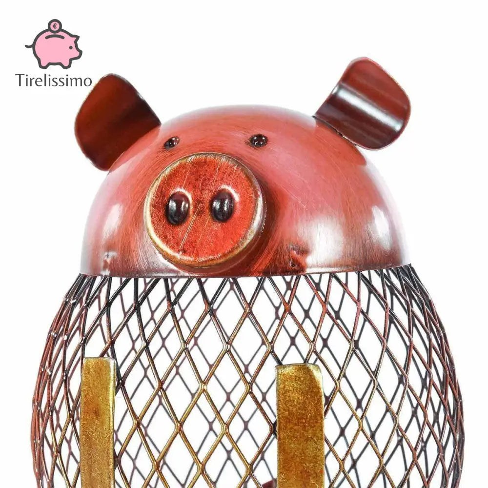 Tirelire Cochon Fonte