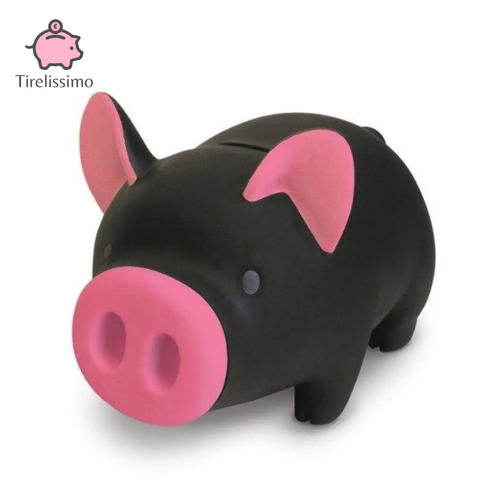 Tirelire Cochon Noir