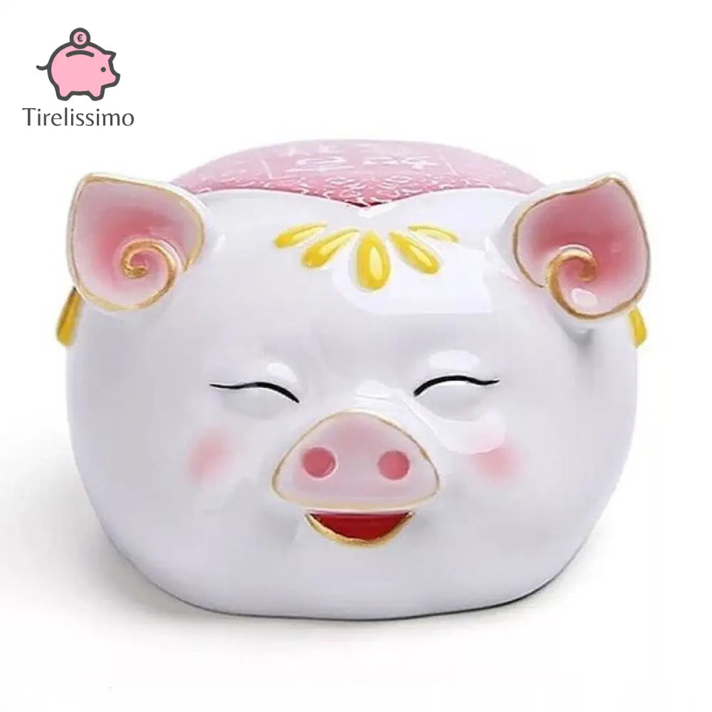 Tirelire Cochon Rouge