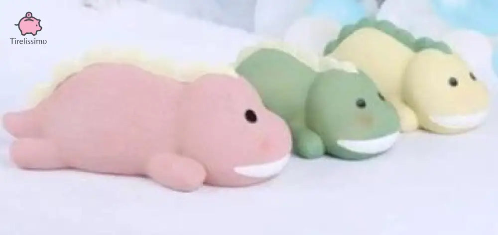 Tirelire Dinosaure Rose Seul / Petite