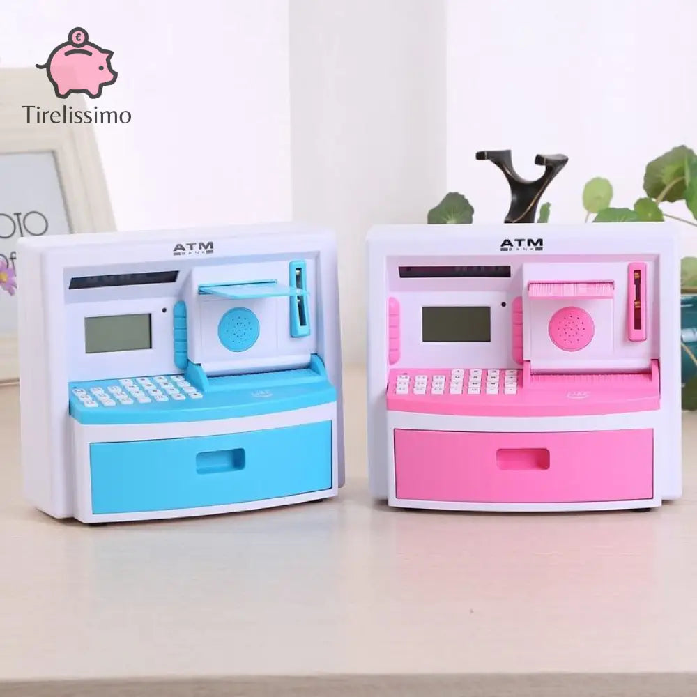 Tirelire Distributeur De Billets Rose