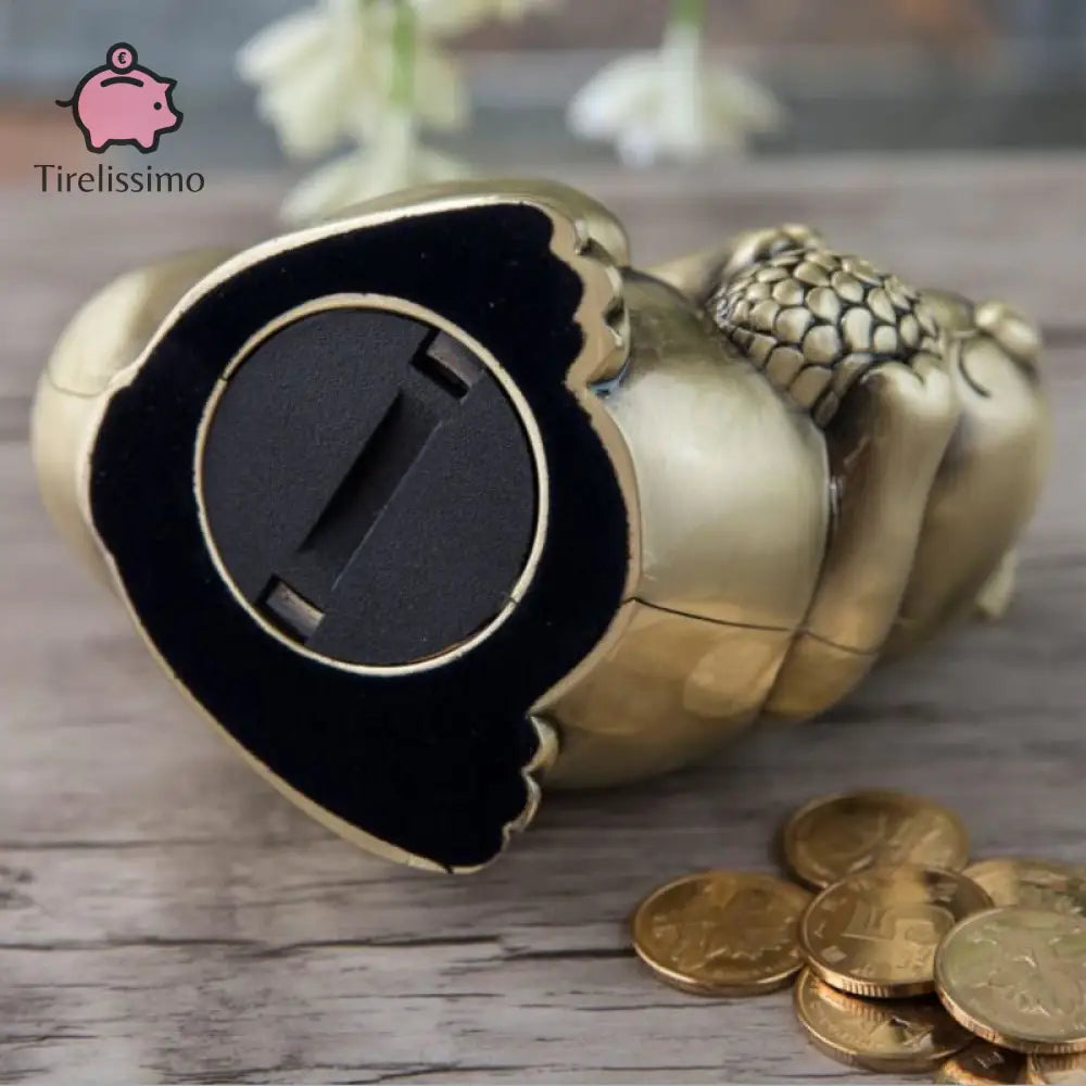 Tirelire Écureuil Doré