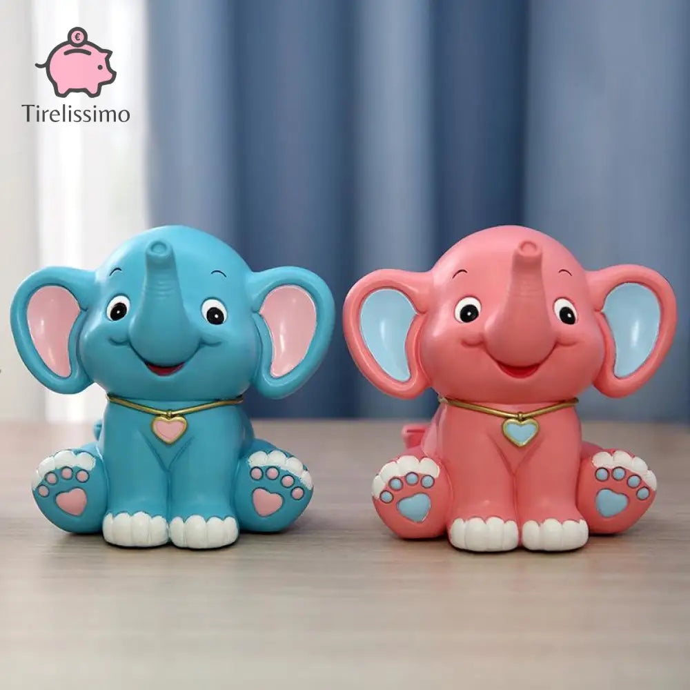 Tirelire Éléphant Plastique
