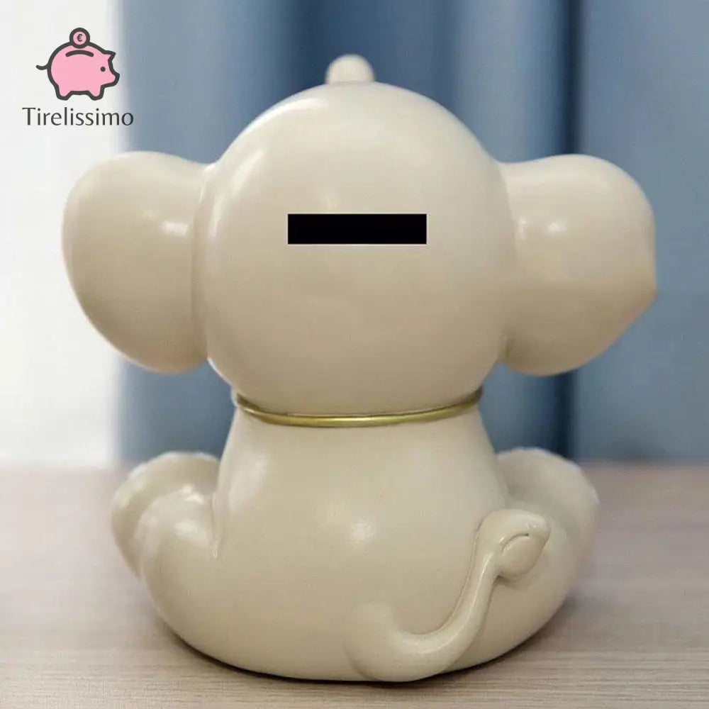 Tirelire Éléphant Plastique