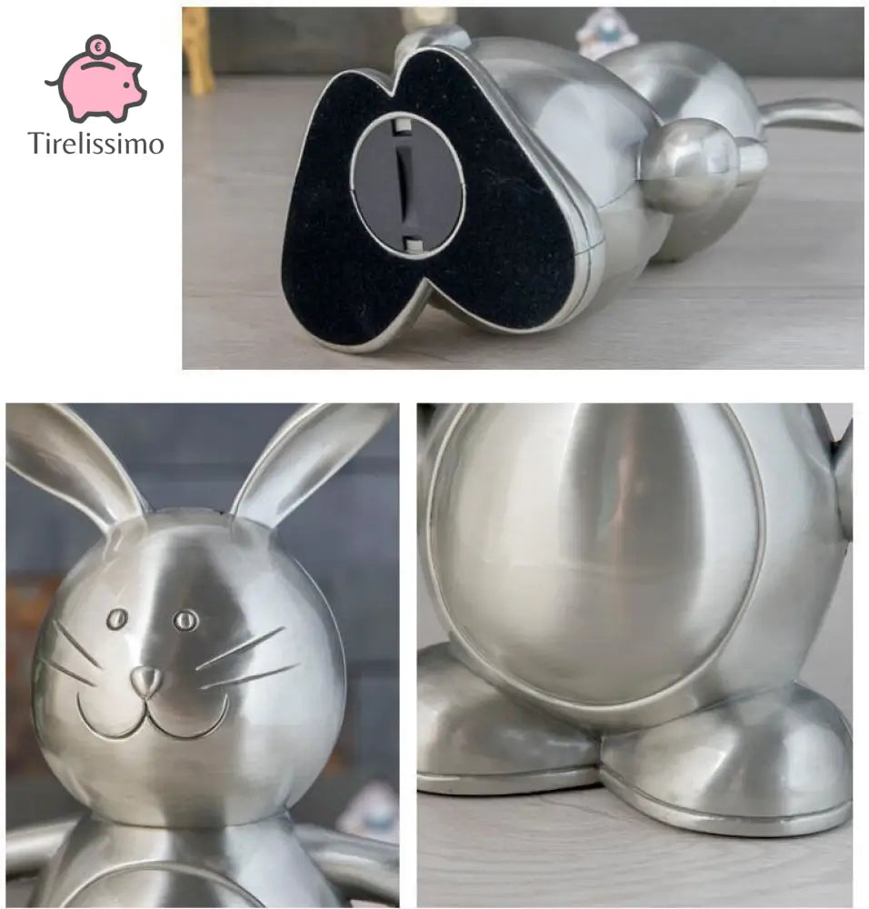 Tirelire En Argent Lapin