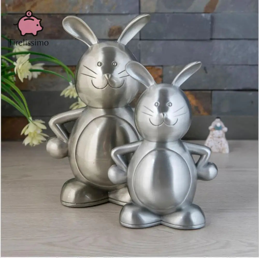 Tirelire En Argent Lapin