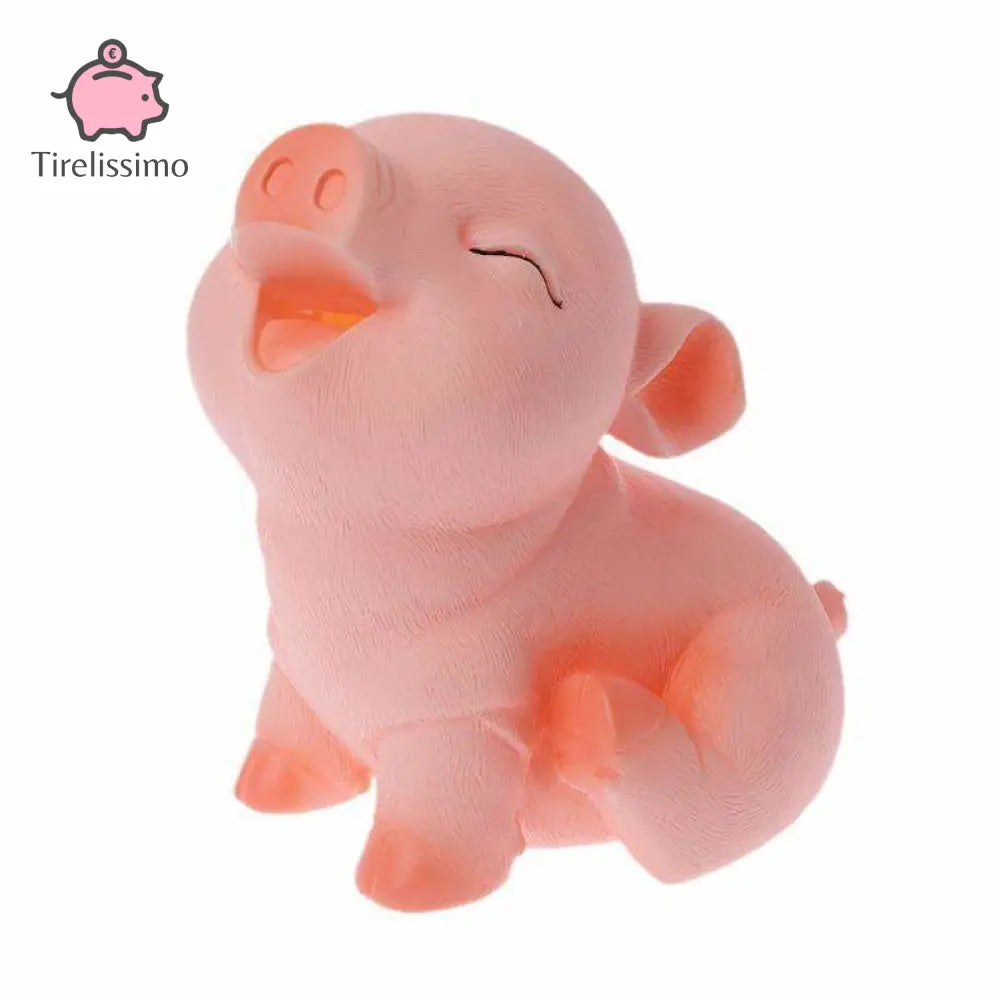Tirelire En Forme De Cochon Yeux Fermés