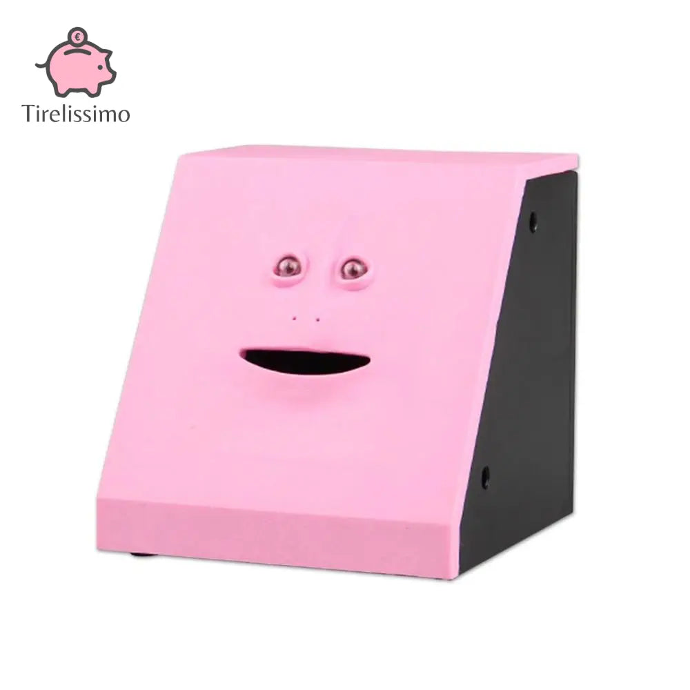 Tirelire Face Humaine Rose