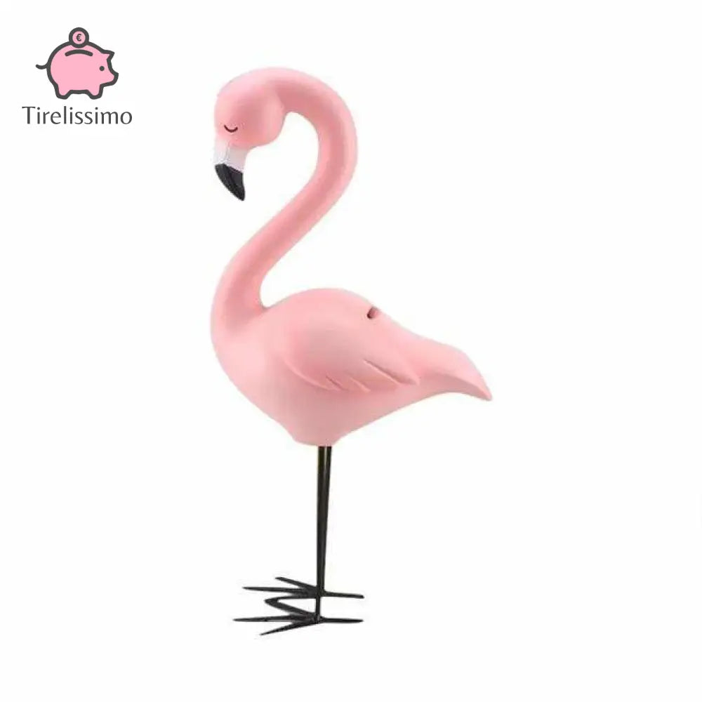 Tirelire Flamant Rose