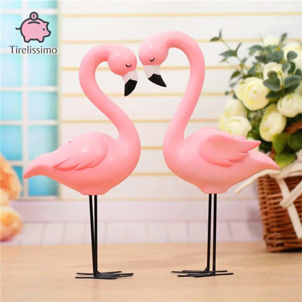 Tirelire Flamant Rose