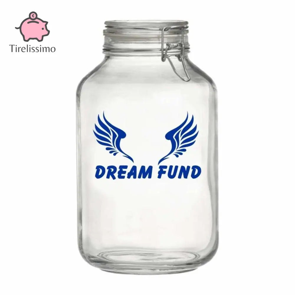 Tirelire Follow Your Dream Bleu