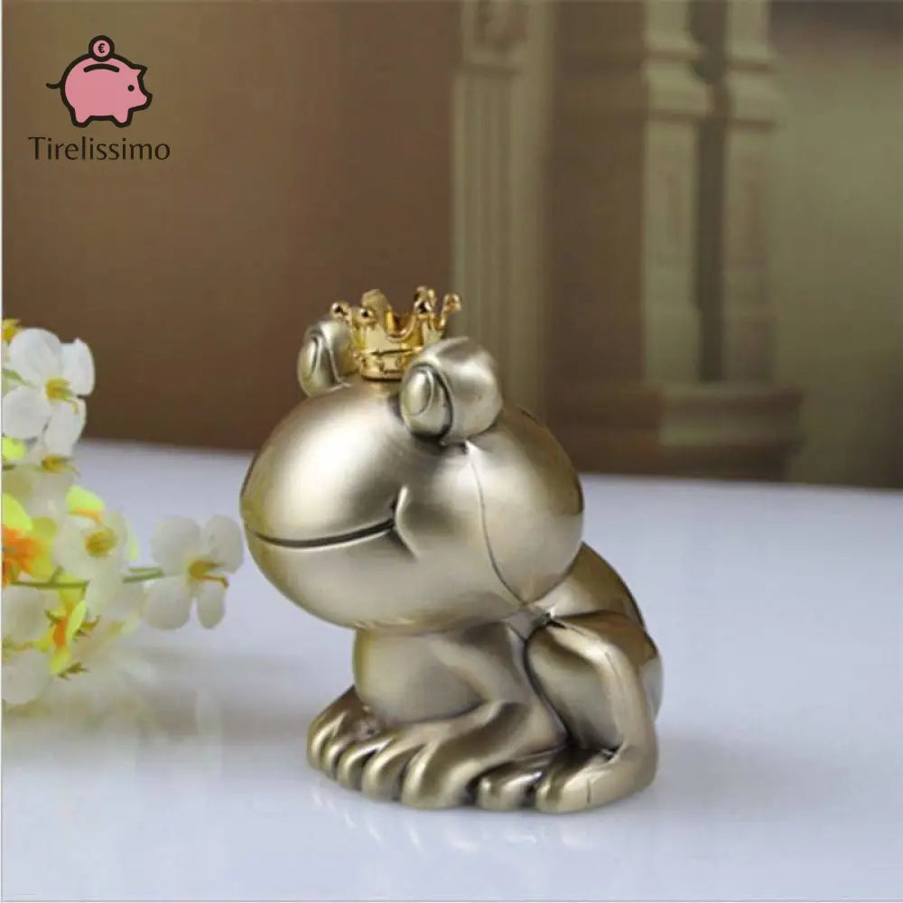 Tirelire Grenouille Couronne