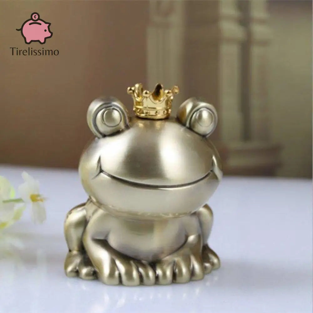 Tirelire Grenouille Couronne