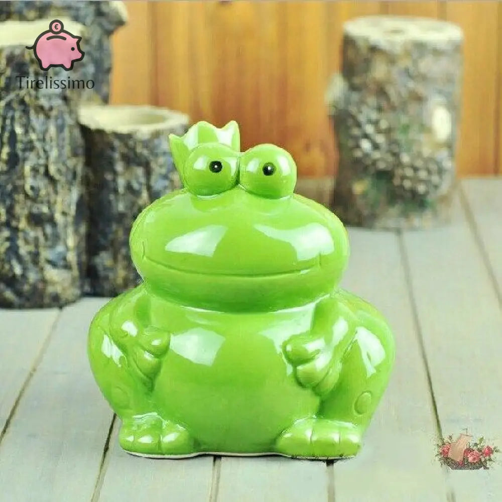Tirelire Grenouille Verte