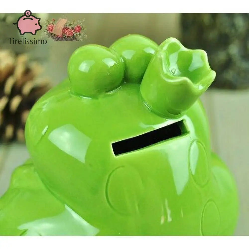 Tirelire Grenouille Verte