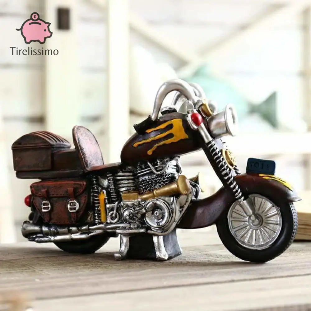 Tirelire Harley Davidson Jaune