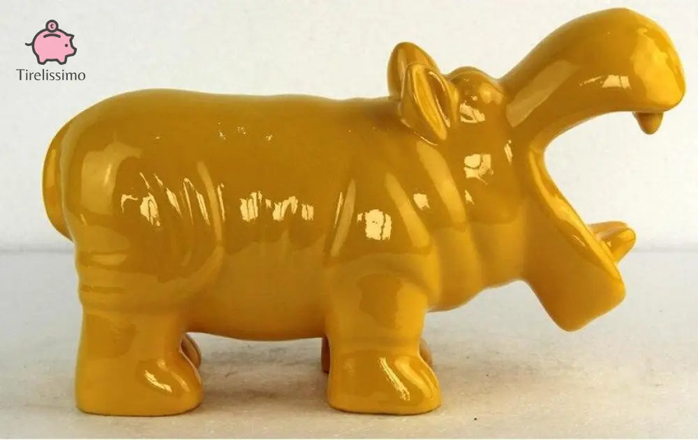 Tirelire Hippopotame Énervé