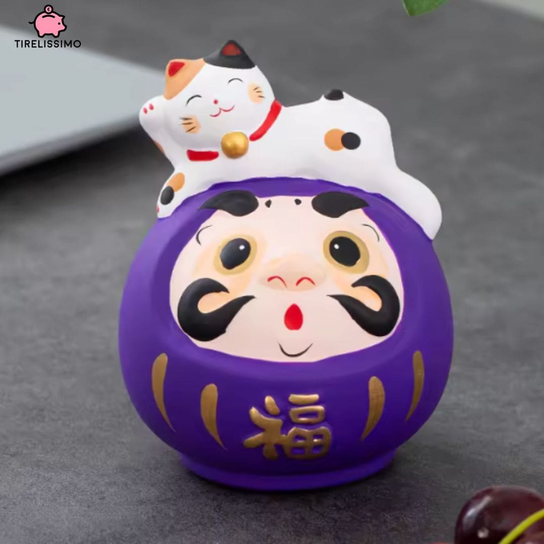 Tirelire Japonaise En Poterie