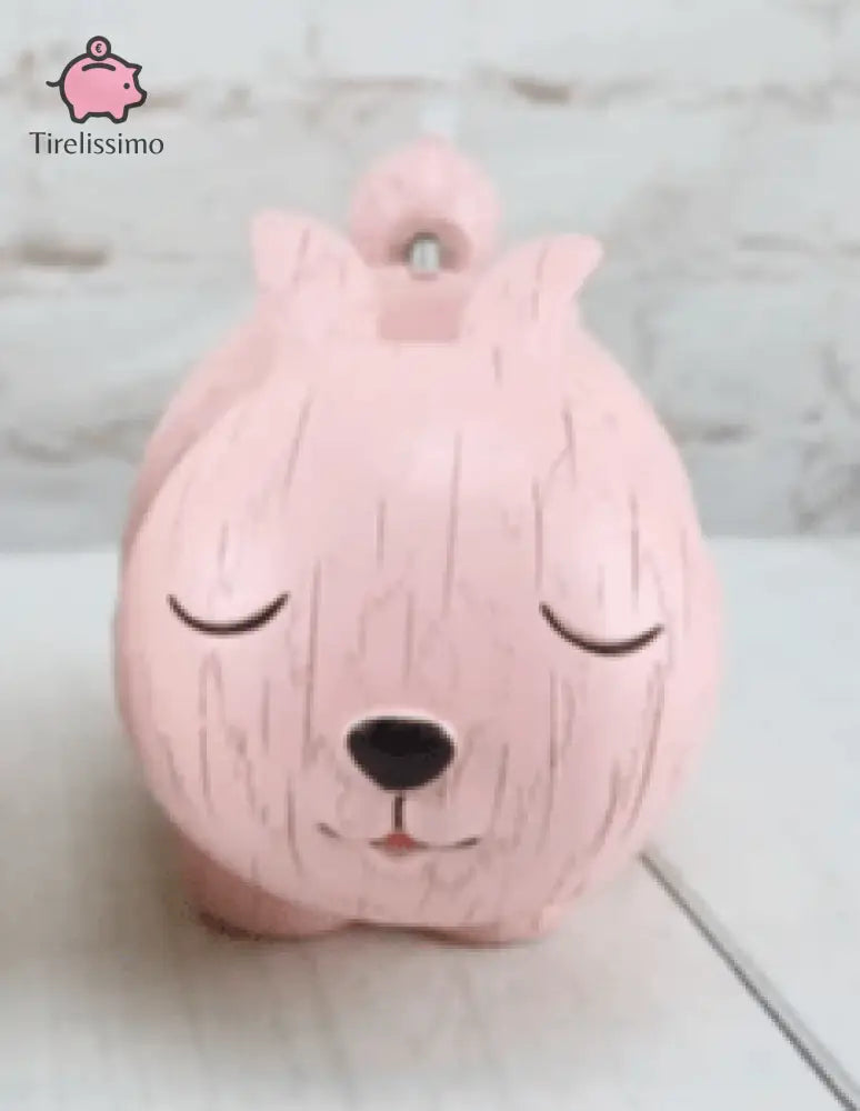 Tirelire Lapin Rose