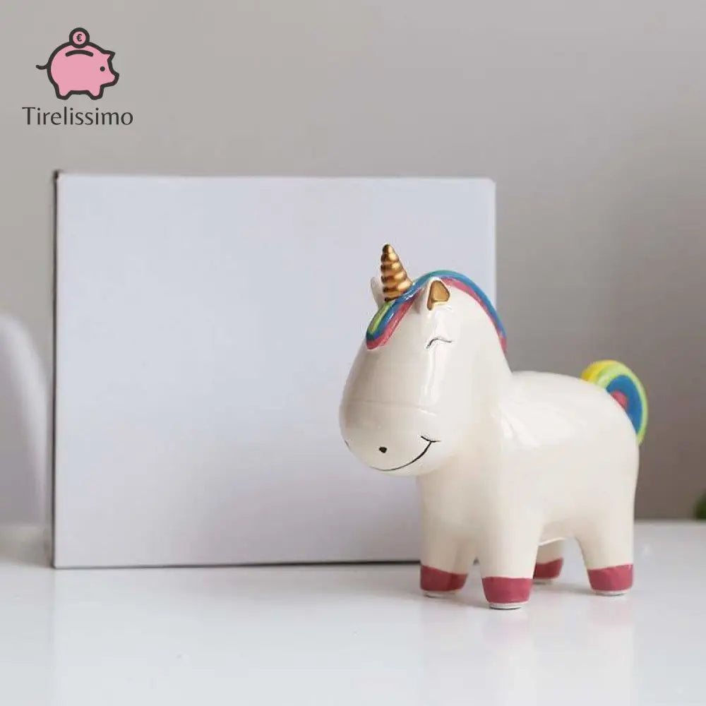 Tirelire Licorne Céramique