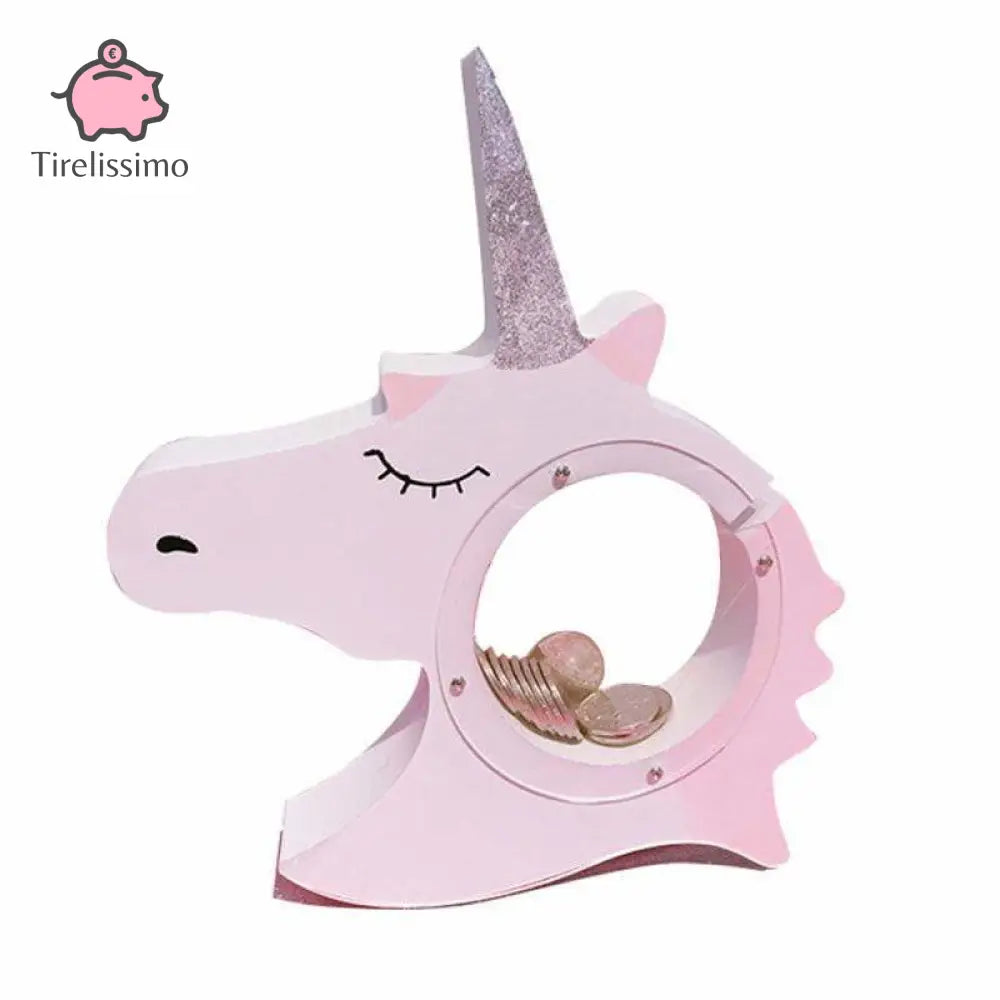 Tirelire Licorne<br/> en Bois - Tirelissimo