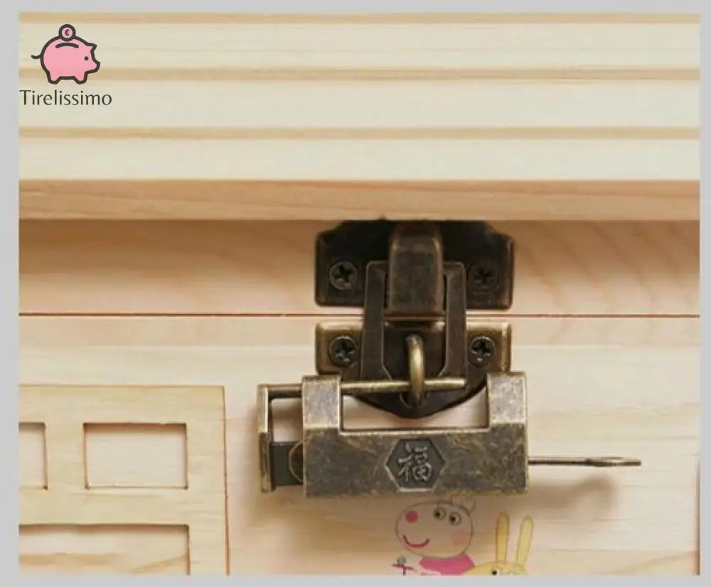 Tirelire Maison En Bois