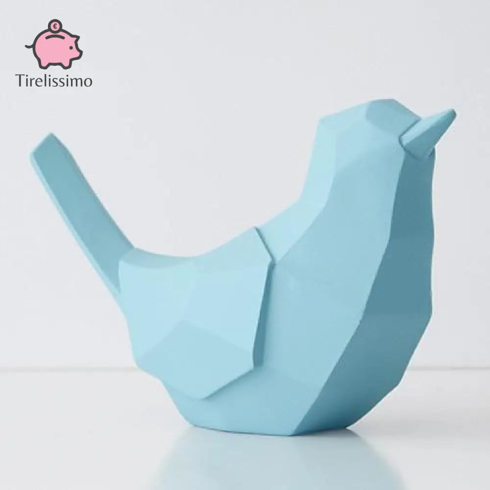 Tirelire Oiseau Bleu