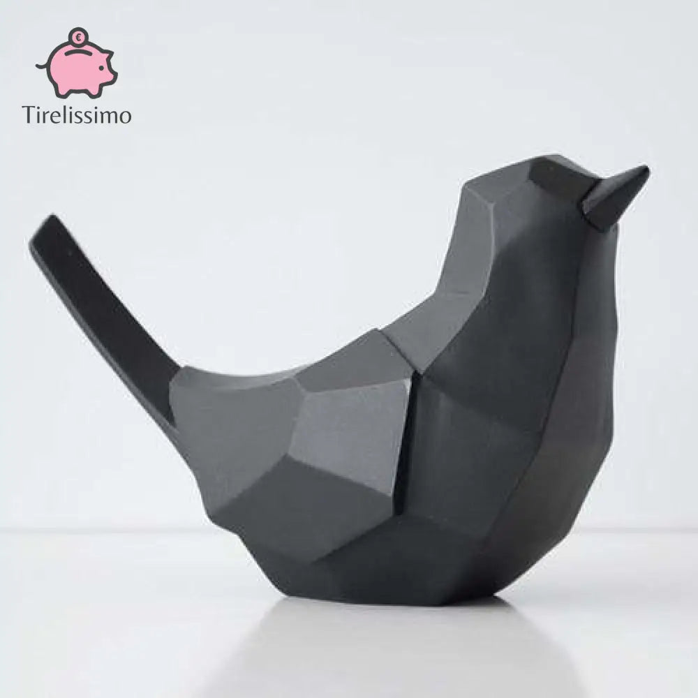 Tirelire Oiseau Noir