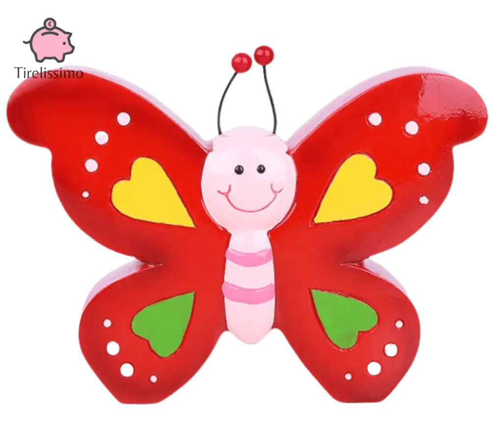 Tirelire<br/> Papillon - Tirelissimo