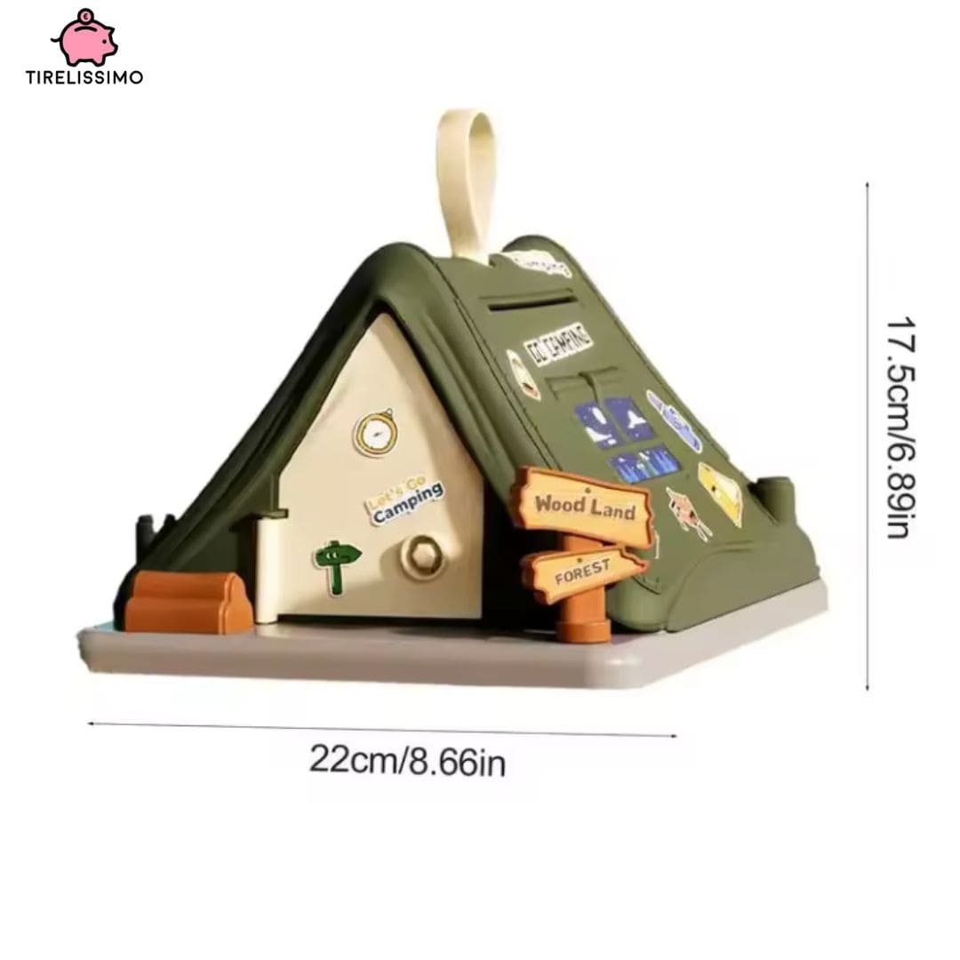 Tirelire Tente de Camping