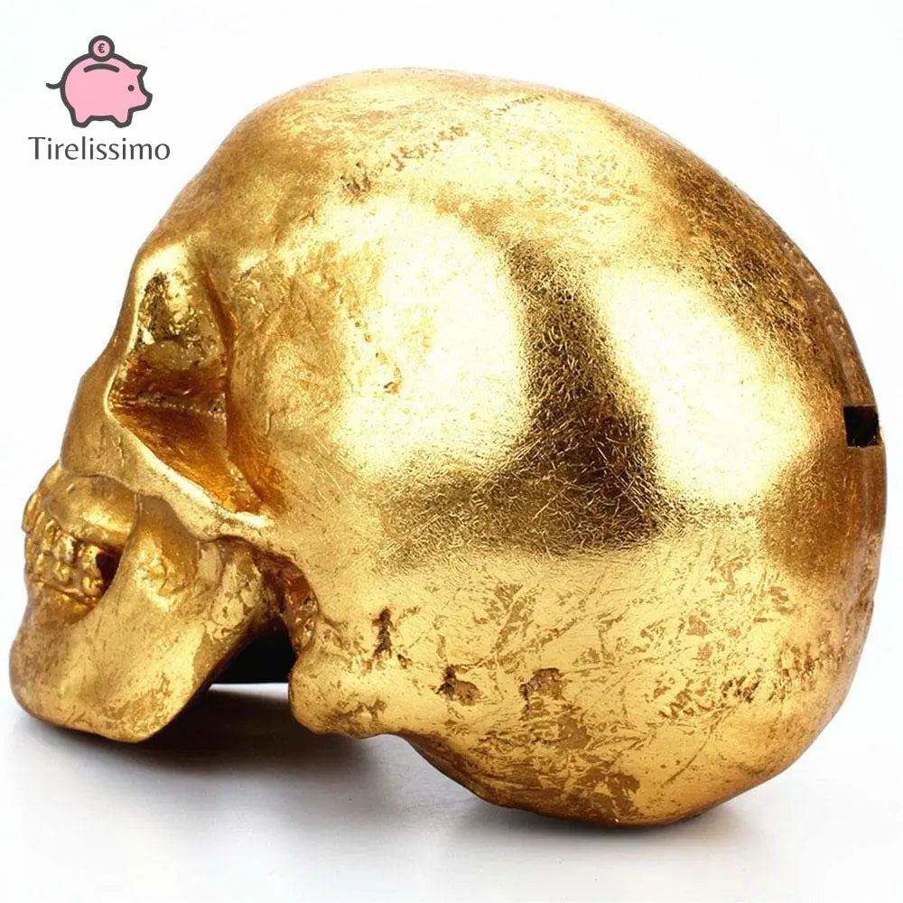 Tirelire Tete De Mort Strass