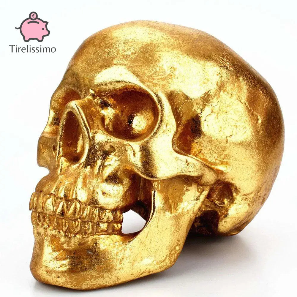 Tirelire Tete De Mort Strass