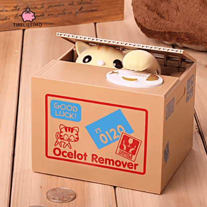 Tirelire Automatique Chat