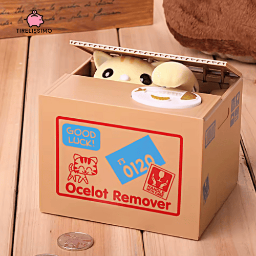 Tirelire Automatique Chat