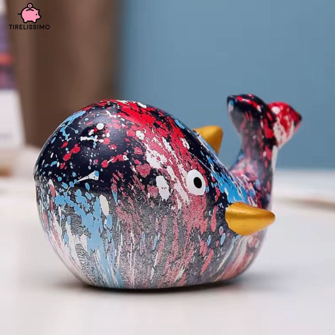 Tirelire Baleine en Céramique