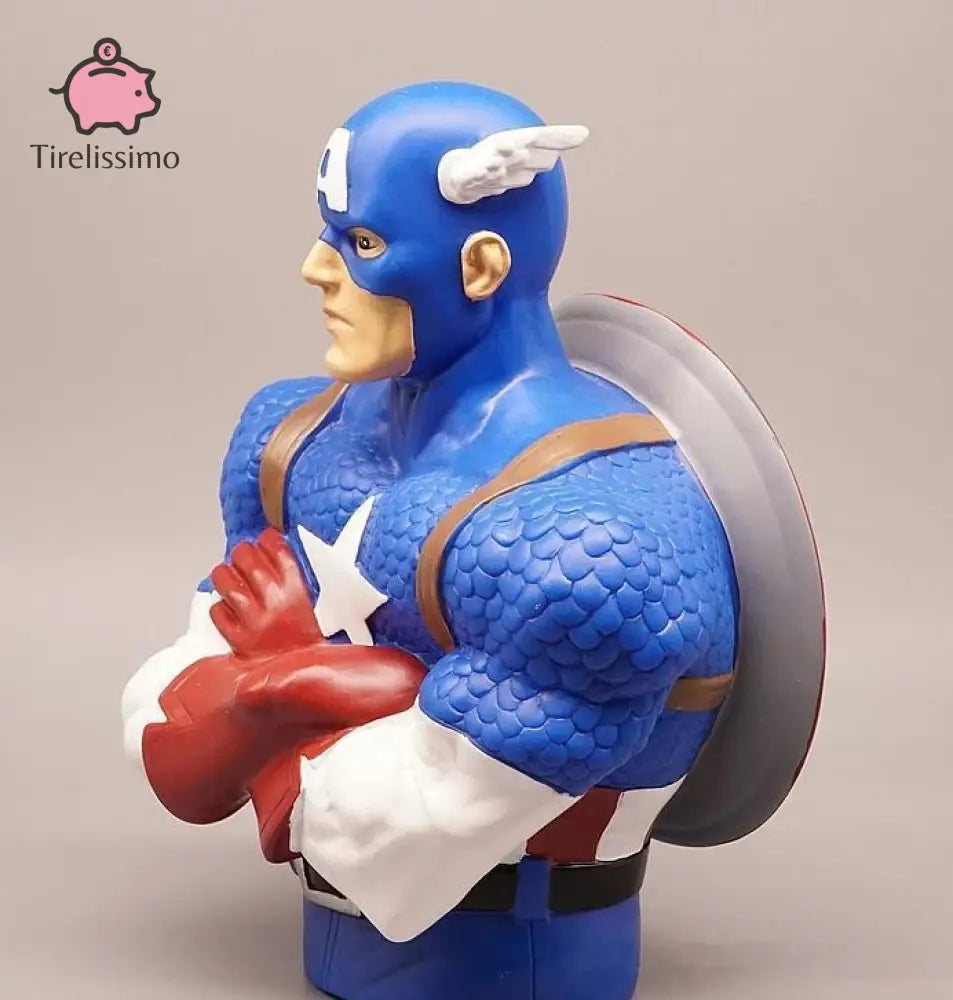Tirelire Buste Captain America