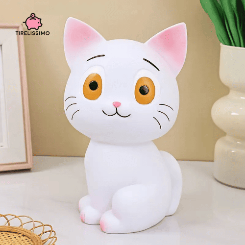 Tirelire chat enfant