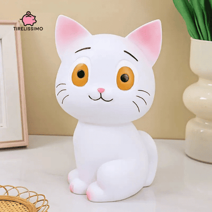 Tirelire chat enfant