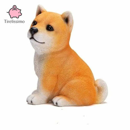 Tirelire Chien Mignon Shiba